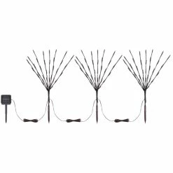 Globo Solarleuchte LED Braun, 120-flammig -Günstiges Solarleuchten Geschäft globo solarleuchte 391452 2