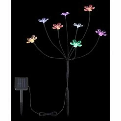 Globo Solarleuchte LED Schwarz, 8-flammig -Günstiges Solarleuchten Geschäft globo solarleuchte 391462 5