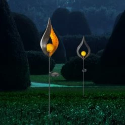 Globo STICK Solarleuchte LED Bronze, 1-flammig -Günstiges Solarleuchten Geschäft globo stick solarleuchte 33467 2