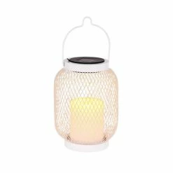 Globo ULLI Solarleuchte LED Wei&szlig;, 1-flammig