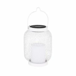 Globo ULLI Solarleuchte LED Wei&szlig;, 1-flammig -Günstiges Solarleuchten Geschäft globo ulli solarleuchte 33542 2