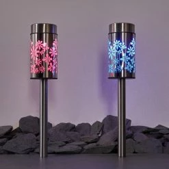 Hofstein Gorizia Solarleuchte LED Edelstahl, 2-flammig, Farbwechsler 23 Hofstein Gorizia Solarleuchte LED Edelstahl, 2-flammig, Farbwechsler -Günstiges Solarleuchten Geschäft gorizia solarleuchte h3371442 6