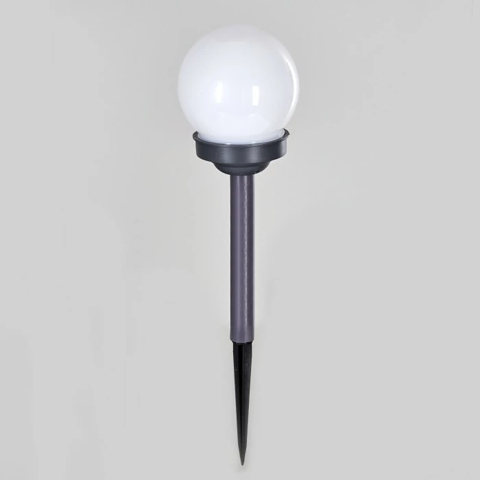 Hofstein Hakon 12er Set Solar-Wegeleuchte LED Grau, 1-flammig 9 Hofstein Hakon 12er Set Solar-Wegeleuchte LED Grau, 1-flammig – Bild 7