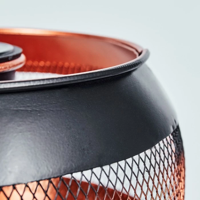 Hofstein Harimal Solar-Tischleuchte LED Schwarz, Kupferfarben, 24-flammig 5 Hofstein Harimal Solar-Tischleuchte LED Schwarz, Kupferfarben, 24-flammig – Bild 3