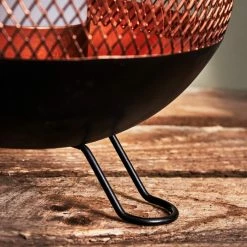 Hofstein Harimal Solarleuchte LED Schwarz, Kupferfarben, 1-flammig -Günstiges Solarleuchten Geschäft harimal solarleuchte h3425701 5