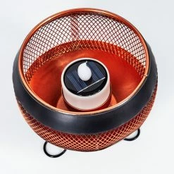 Hofstein Harimal Solarleuchte LED Schwarz, Kupferfarben, 1-flammig -Günstiges Solarleuchten Geschäft harimal solarleuchte h3425701 7