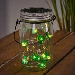 Hofstein Hasselt Solarleuchte 16er Set LED Rot, Silber, Grün, Rosa, Transparent, Klar, 10-flammig -Günstiges Solarleuchten Geschäft hasselt solarleuchte 16er set h3368121 11