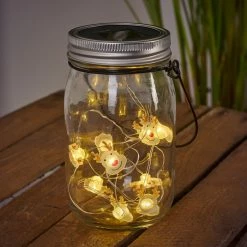 Hofstein Hasselt Solarleuchte 16er Set LED Rot, Silber, Grün, Rosa, Transparent, Klar, 10-flammig -Günstiges Solarleuchten Geschäft hasselt solarleuchte 16er set h3368121 8