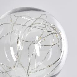 Hofstein Hilda Solarleuchte LED Chrom, Transparent, Klar, 20-flammig -Günstiges Solarleuchten Geschäft hilda solarleuchte h3305416 do1 8