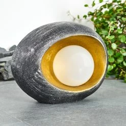 Hofstein Interlaken Solarleuchte LED Grau, Silber, Gold, 1-flammig -Günstiges Solarleuchten Geschäft interlaken solarleuchte h3327968 4