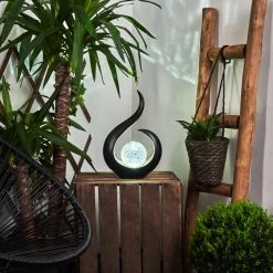 Hofstein Isowai Solarleuchte LED Schwarz, Kupferfarben, 1-flammig -Günstiges Solarleuchten Geschäft isowai solarleuchte h3425657 11