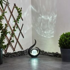 Hofstein Isowai Solarleuchte LED Schwarz, Kupferfarben, 1-flammig -Günstiges Solarleuchten Geschäft isowai solarleuchte h3425657 8