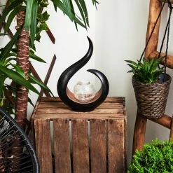 Hofstein Isowai Solarleuchte LED Schwarz, Kupferfarben, 1-flammig -Günstiges Solarleuchten Geschäft isowai solarleuchte h3425657 9