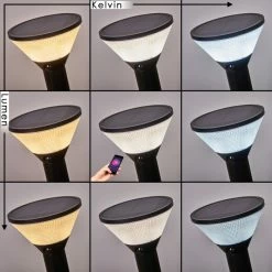 Hofstein Joennierni Wegeleuchte LED Schwarz, 1-flammig, Bewegungsmelder, Farbwechsler 16 Hofstein Joennierni Wegeleuchte LED Schwarz, 1-flammig, Bewegungsmelder, Farbwechsler -Günstiges Solarleuchten Geschäft joennierni wegeleuchte h3580097 2