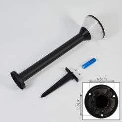 Hofstein Joennierni Wegeleuchte LED Schwarz, 1-flammig, Bewegungsmelder, Farbwechsler 18 Hofstein Joennierni Wegeleuchte LED Schwarz, 1-flammig, Bewegungsmelder, Farbwechsler -Günstiges Solarleuchten Geschäft joennierni wegeleuchte h3580097 4