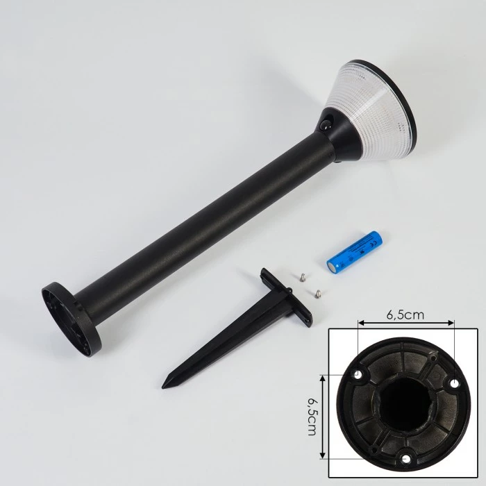 Hofstein Joennierni Wegeleuchte LED Schwarz, 1-flammig, Bewegungsmelder, Farbwechsler 7 Hofstein Joennierni Wegeleuchte LED Schwarz, 1-flammig, Bewegungsmelder, Farbwechsler – Bild 5