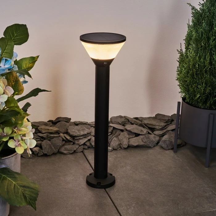 Hofstein Joennierni Wegeleuchte LED Schwarz, 1-flammig, Bewegungsmelder, Farbwechsler 9 Hofstein Joennierni Wegeleuchte LED Schwarz, 1-flammig, Bewegungsmelder, Farbwechsler – Bild 7