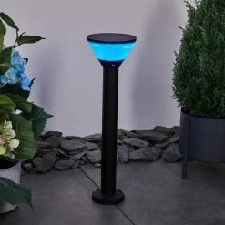 Hofstein Joennierni Wegeleuchte LED Schwarz, 1-flammig, Bewegungsmelder, Farbwechsler 22 Hofstein Joennierni Wegeleuchte LED Schwarz, 1-flammig, Bewegungsmelder, Farbwechsler -Günstiges Solarleuchten Geschäft joennierni wegeleuchte h3580097 8