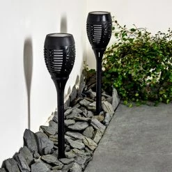 Hofstein Joinville 2er Set Solar-Wegeleuchte LED Schwarz, 1-flammig -Günstiges Solarleuchten Geschäft joinville 2er set solar wegeleuchte h3327524 10