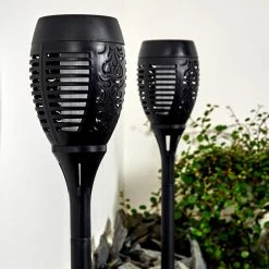 Hofstein Joinville 2er Set Solar-Wegeleuchte LED Schwarz, 1-flammig -Günstiges Solarleuchten Geschäft joinville 2er set solar wegeleuchte h3327524 3