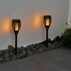 Hofstein Joinville 2er Set Solar-Wegeleuchte LED Schwarz, 1-flammig -Günstiges Solarleuchten Geschäft joinville 2er set solar wegeleuchte h3327524 4