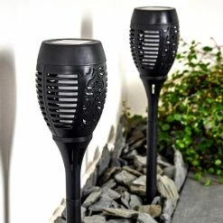 Hofstein Joinville 2er Set Solar-Wegeleuchte LED Schwarz, 1-flammig -Günstiges Solarleuchten Geschäft joinville 2er set solar wegeleuchte h3327524 6