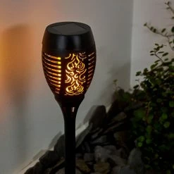 Hofstein Joinville Solar-Wegeleuchte LED Schwarz, 1-flammig -Günstiges Solarleuchten Geschäft joinville solar wegeleuchte h3327500 14