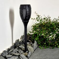 Hofstein Joinville Solar-Wegeleuchte LED Schwarz, 1-flammig -Günstiges Solarleuchten Geschäft joinville solar wegeleuchte h3327500 16