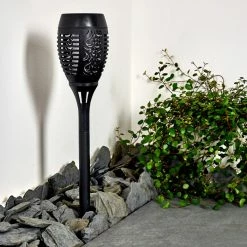 Hofstein Joinville Solar-Wegeleuchte LED Schwarz, 1-flammig -Günstiges Solarleuchten Geschäft joinville solar wegeleuchte h3327500 3