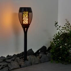 Hofstein Joinville Solar-Wegeleuchte LED Schwarz, 1-flammig -Günstiges Solarleuchten Geschäft joinville solar wegeleuchte h3327500 5