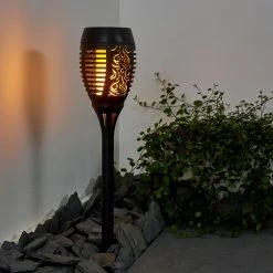 Hofstein Joinville Solar-Wegeleuchte LED Schwarz, 1-flammig -Günstiges Solarleuchten Geschäft joinville solar wegeleuchte h3327500 7