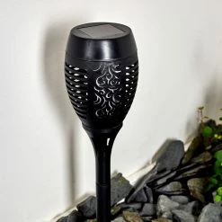 Hofstein Joinville Solar-Wegeleuchte LED Schwarz, 1-flammig -Günstiges Solarleuchten Geschäft joinville solar wegeleuchte h3327500 8