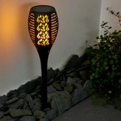 Hofstein Joinville Solar-Wegeleuchte LED Schwarz, 1-flammig -Günstiges Solarleuchten Geschäft joinville solar wegeleuchte h3327685 17