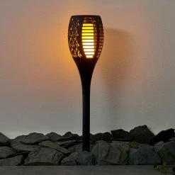 Hofstein Joinville Solar-Wegeleuchte LED Schwarz, 1-flammig -Günstiges Solarleuchten Geschäft joinville solar wegeleuchte h3327685 5