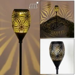 Hofstein Joinville Solarleuchte LED Schwarz, 1-flammig