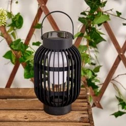 Hofstein Joinville Solarleuchte LED Schwarz, 1-flammig -Günstiges Solarleuchten Geschäft joinville solarleuchte h3371343 4