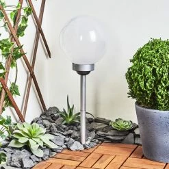 Hofstein Kanganbou Solarleuchte LED Nickel-Matt, 18-flammig -Günstiges Solarleuchten Geschäft kanganbou solarleuchte h3427866 11