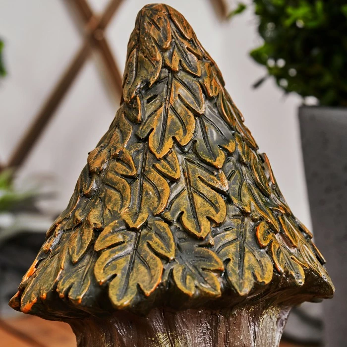 Hofstein Katiao Solarleuchte LED Blau, Braun, Orange, 1-flammig 5 Hofstein Katiao Solarleuchte LED Blau, Braun, Orange, 1-flammig – Bild 3