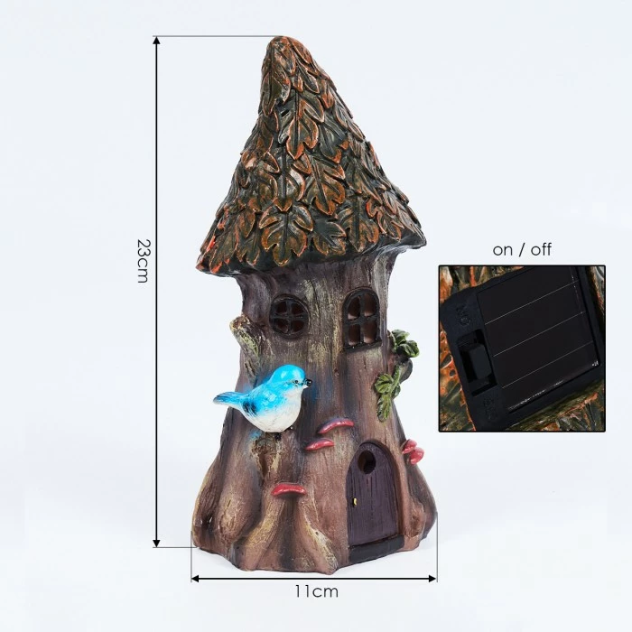 Hofstein Katiao Solarleuchte LED Blau, Braun, Orange, 1-flammig 6 Hofstein Katiao Solarleuchte LED Blau, Braun, Orange, 1-flammig – Bild 4