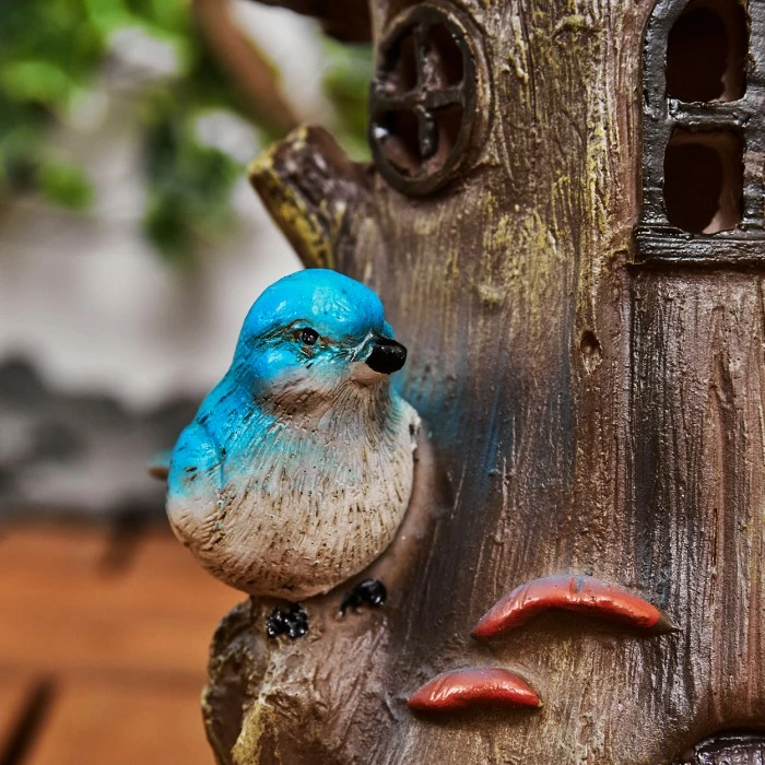 Hofstein Katiao Solarleuchte LED Blau, Braun, Orange, 1-flammig 8 Hofstein Katiao Solarleuchte LED Blau, Braun, Orange, 1-flammig – Bild 6