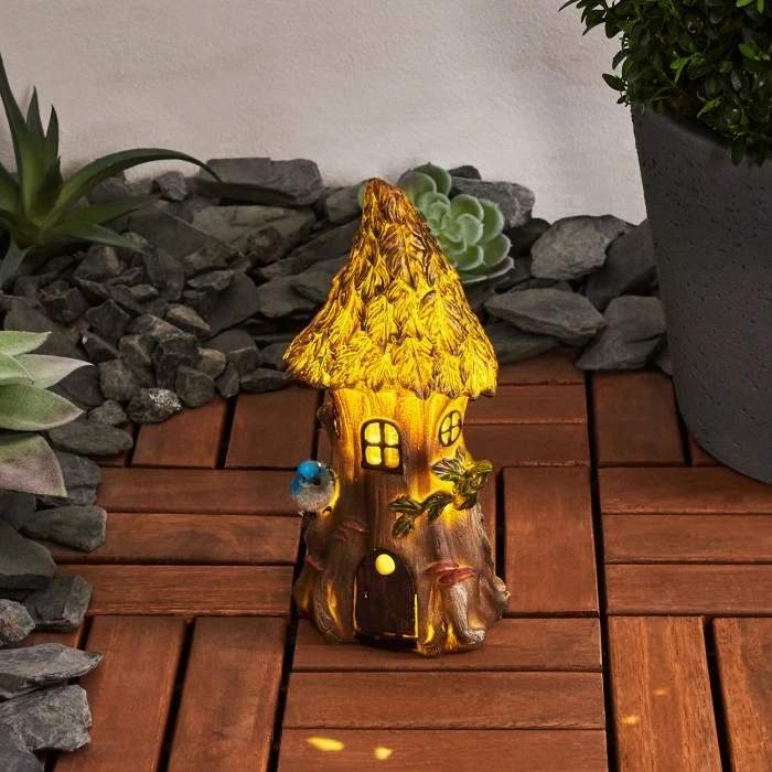 Hofstein Katiao Solarleuchte LED Blau, Braun, Orange, 1-flammig 9 Hofstein Katiao Solarleuchte LED Blau, Braun, Orange, 1-flammig – Bild 7