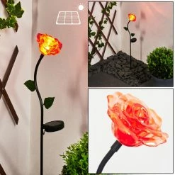 Hofstein Kerembai Solarleuchte LED Schwarz, 1-flammig