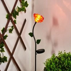 Hofstein Kerembai Solarleuchte LED Schwarz, 1-flammig -Günstiges Solarleuchten Geschäft kerembai solarleuchte h3409596 8