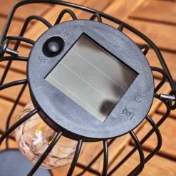 Hofstein Klovsta Solar-Tischleuchte LED Schwarz, 1-flammig -Günstiges Solarleuchten Geschäft klovsta solar tischleuchte h3425978 5