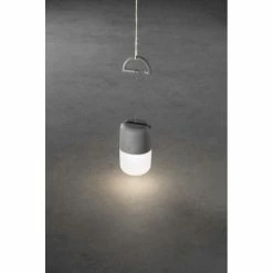 Konstsmide Leuchten Konstsmide Assisi Solarleuchte LED Grau, 1-flammig -Günstiges Solarleuchten Geschäft konstsmide assisi solarleuchte 7805 302 5