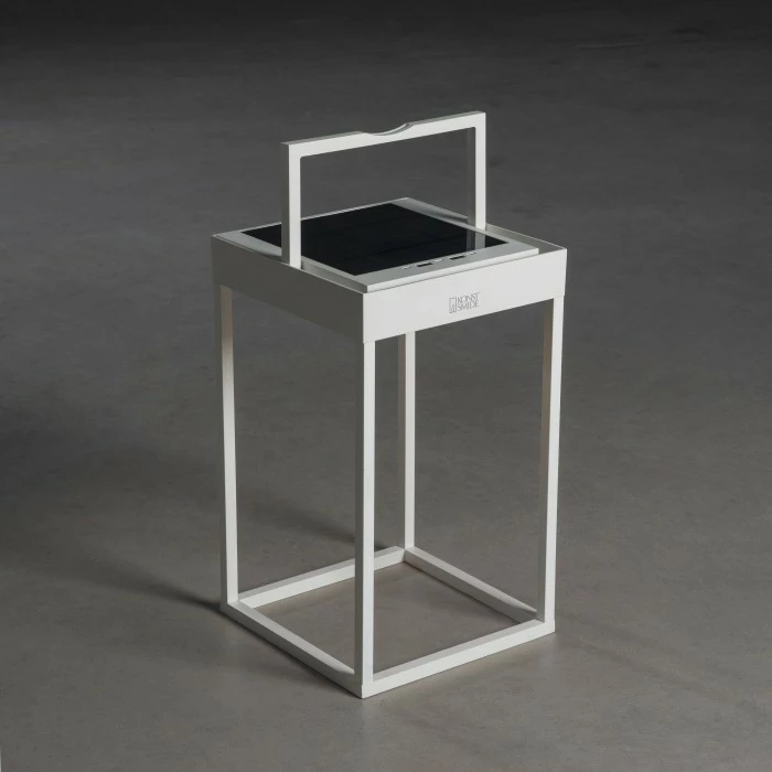 Konstsmide Leuchten Konstsmide Bologna Außentischleuchte LED Weiß, 1-flammig 13 Konstsmide Leuchten Konstsmide Bologna Außentischleuchte LED Weiß, 1-flammig – Bild 12