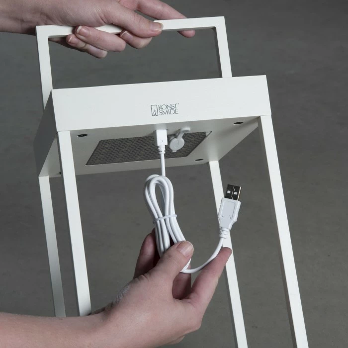 Konstsmide Leuchten Konstsmide Bologna Außentischleuchte LED Weiß, 1-flammig 15 Konstsmide Leuchten Konstsmide Bologna Außentischleuchte LED Weiß, 1-flammig – Bild 14