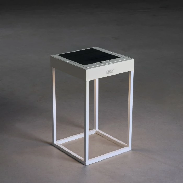 Konstsmide Leuchten Konstsmide Bologna Außentischleuchte LED Weiß, 1-flammig 11 Konstsmide Leuchten Konstsmide Bologna Außentischleuchte LED Weiß, 1-flammig – Bild 10