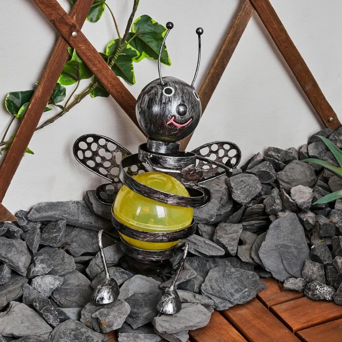 Hofstein Korro Solarleuchte LED Schwarz, Silber, 1-flammig 14 Hofstein Korro Solarleuchte LED Schwarz, Silber, 1-flammig – Bild 12