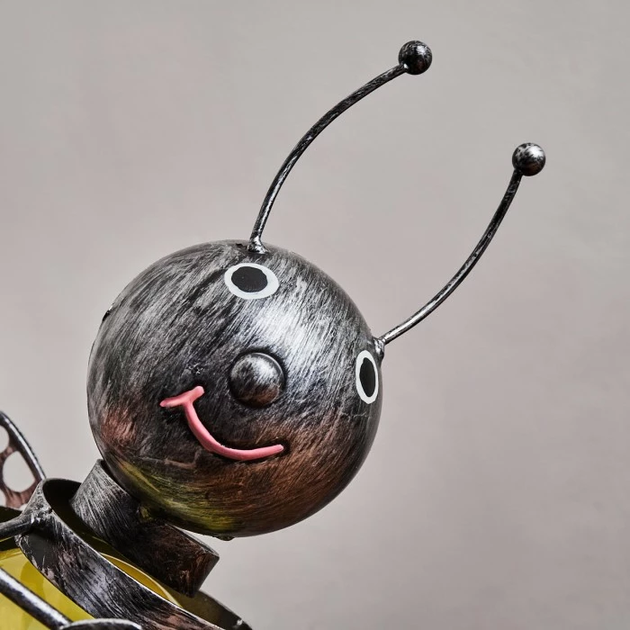 Hofstein Korro Solarleuchte LED Schwarz, Silber, 1-flammig 8 Hofstein Korro Solarleuchte LED Schwarz, Silber, 1-flammig – Bild 6